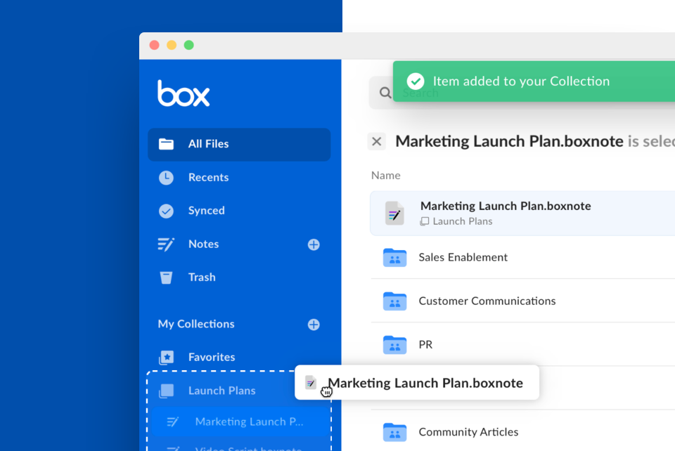 Do your best work with Box's new UI and Collections Box Blog